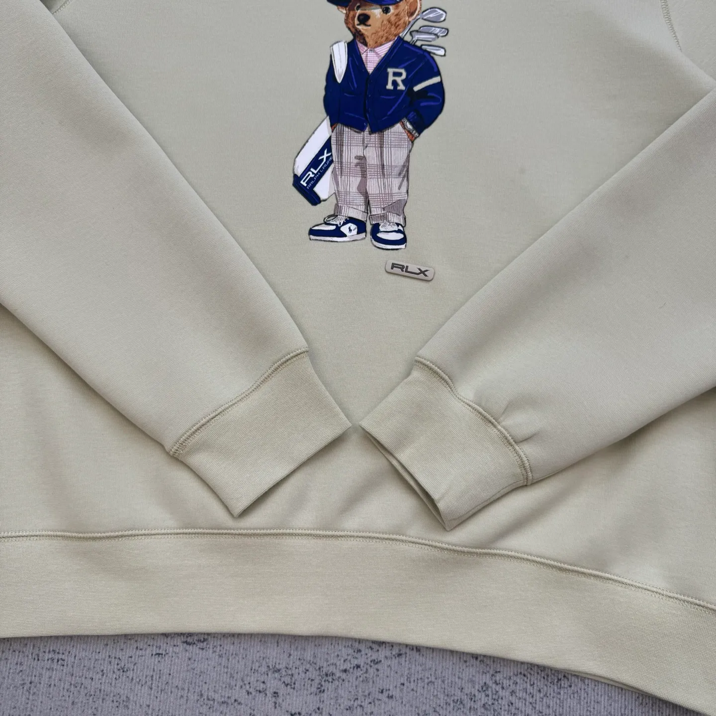P380 Ralph Lauren Polo bear pattern round neck sweatshirt Size: S/M/L/XL